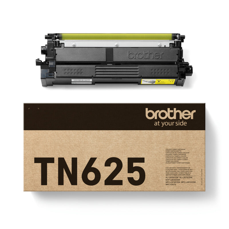 Brother TN-625Y tonerpatron 1 stk Original Gul