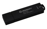 Kingston Technology IronKey 64 GB D500S FIPS 140-3, niv. 3 AES-256