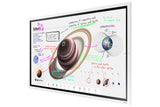 Samsung WM55B Interaktivt whiteboard 139,7 cm (55") 3840 x 2160 pixel Berøringsskærm Grå, Hvid