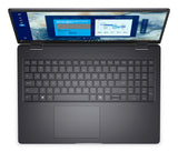 DELL Pro 16 PC16250 Intel Core Ultra 5 225U Laptop 40,6 cm (16") Full HD+ 16 GB DDR5-SDRAM 512 GB SSD Wi-Fi 6E (802.11ax) Windows 11 Pro Tysk Sort