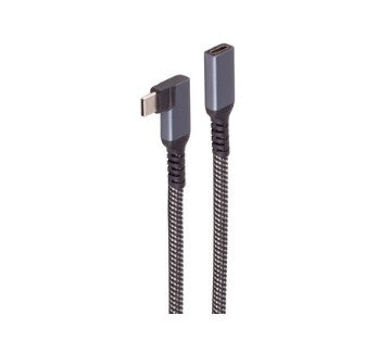 shiverpeaks BS14-74013 USB-kabel USB 3.2 Gen 2 (3.1 Gen 2) 0,5 m USB C 2 x USB C Sort, Hvid