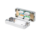 Lanberg PLC-6SL1-S netværk fordelerskab Cat6 Sølv