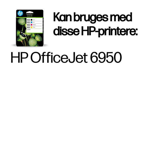 HP Originale 903-blækpatroner, sort/cyan/magenta/gul, 4 stk.