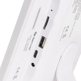 Denver PFF-1012 digital fotoramme Hvid 25,6 cm (10.1") Berøringsskærm Wi-Fi