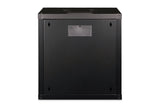 Digitus DN-19 12-U-SW stativ 12U Vægmonteret stativ Sort