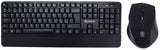 Voxicon DMK-201WLH# tastatur Mus inkluderet Universel RF trådløst QWERTY Nordisk Sort
