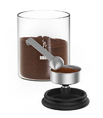 Bialetti DCDESIGN07 glas Rund Sort, Transparent
