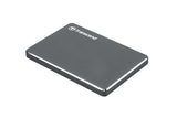 Transcend StoreJet 25C3 ekstern harddisk 2 TB 5400 rpm 2.5" Micro-USB B 3.2 Gen 1 (3.1 Gen 1) Grå