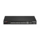 Edimax GS-5424PLC V2 netværksswitch Administreret Gigabit Ethernet (10/100/1000) Strøm over Ethernet (PoE) 1U Sort