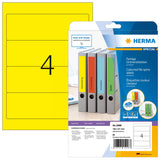 HERMA 5096 print etiket Gul Selvklæbende printeretiket
