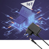 Qoltec 52403 strømadapter og vekselret Indendørs 9 W Sort