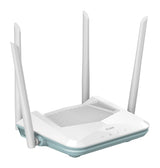 D-Link EAGLE PRO AI AX1500 Smart Router trådløs router Gigabit Ethernet Dual-band (2,4 GHz / 5 GHz) Hvid