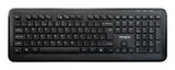 Targus AKM610NO tastatur Mus inkluderet Universel RF trådløst QWERTY Nordisk Sort