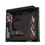 ASUS ROG CRONOX GR801 CURVE TG ARGB BLACK Midi Tower Sort