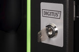 Digitus DN-19 07U-6/6-SW stativ 7U Vægmonteret stativ Sort