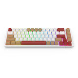 REDRAGON K677WLR-RGB-PRO Rammus tastatur USB + RF Wireless + Bluetooth Hvid, Rød