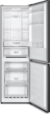 Gorenje Fritstående køle /fryseskab med Multiflow 360° til jævn køling på alle hylder og NoFrost Plus, der fjerner behovet for afrimning. Fast Freeze nedfryser hurtigt nyindsatte varer og bevarer kvaliteten effektivt.