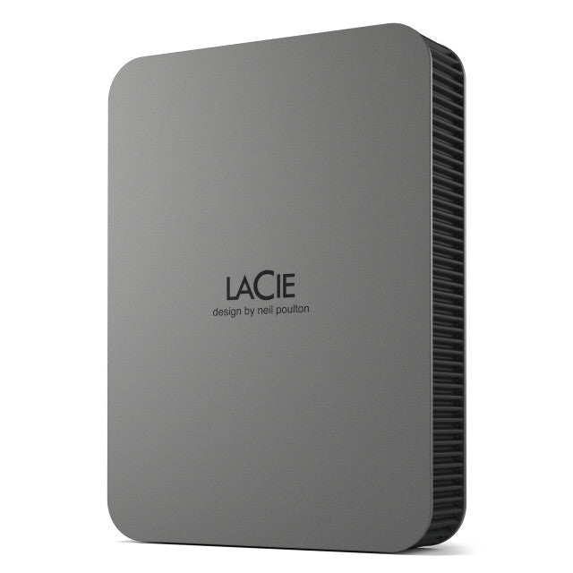 LaCie STLR5000400 ekstern harddisk 5 TB USB Type-C 3.2 Gen 1 (3.1 Gen 1) Grå