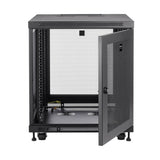 Tripp Lite SR12UB stativ 12U Fritstående reol Sort