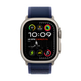 Apple Watch Ultra 2 OLED 49 mm Digital 410 x 502 pixel Berøringsskærm 4G Titanium GPS (satellit)