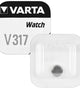 Varta SR516 SW/SR62 SW/V317 1BL Engangsbatteri Sølvoxid (S)