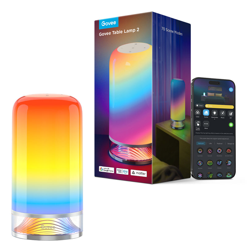 Govee H6022 Intelligent bordlampe Wi-Fi/Bluetooth