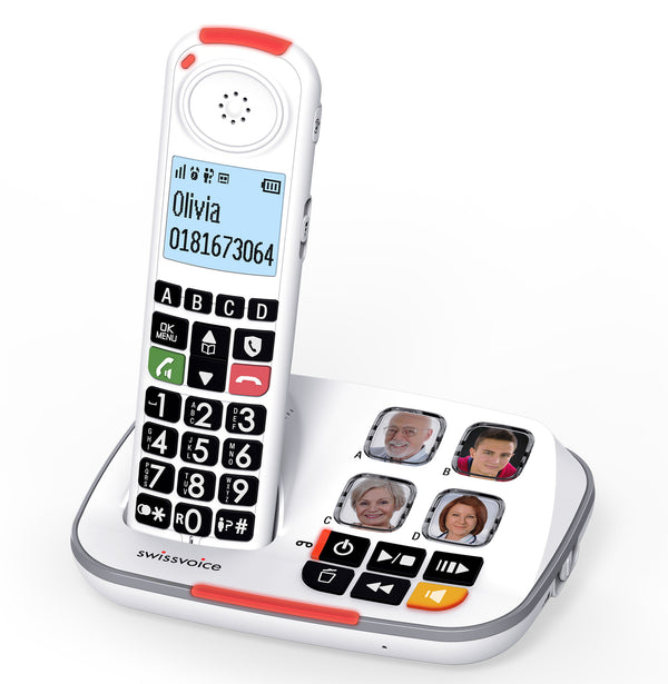 SwissVoice Xtra 2355 DECT telefon Nummervisning Hvid