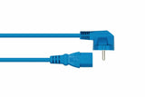 Kabelmeister SK0130-B050 el-ledning Blå 5 m Strømstik type E+F IEC C13