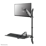 Neomounts WL90-325BL1 desktop arbejdsplads med siddestativ