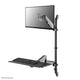 Neomounts WL90-325BL1 desktop arbejdsplads med siddestativ
