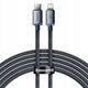 Baseus CAJY000301 kabel til mobiltelefon Grå 2 m USB C Lightning