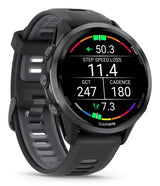 Garmin Forerunner 970 3,56 cm (1.4") AMOLED Digital 454 x 454 pixel Berøringsskærm Sort, Gul Wi-Fi GPS (satellit)