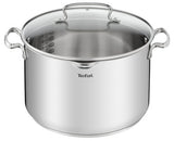 Tefal DUETTO+ G7196455 sovsegryde 10 L Rund Rustfrit stål