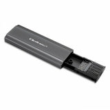 Qoltec 52271 drevkabinet SSD kabinet Grå M.2
