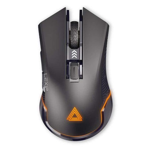 Lexip AR18 mus Spil Højre hånd RF Wireless + USB Type-A Optisk 4800 dpi