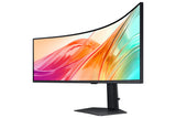 Samsung S95UC computerskærm 124,5 cm (49") 5120 x 1440 pixel Dual QHD LCD Sort