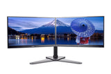 iiyama DS1002D-B1 skærmbeslag og -stativer 81,3 cm (32") Skrivebord Sort