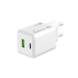 MediaRange MRMA113-2 oplader til mobil enhed Smartphone, Tablet Hvid Vekselstrøm Hurtig opladning Indendørs