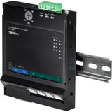 Trendnet TI-PG62F netværksswitch Gigabit Ethernet (10/100/1000) Strøm over Ethernet (PoE) Sort