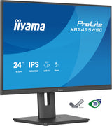 iiyama ProLite XB2495WSC-B1 computerskærm 61,2 cm (24.1") 1920 x 1200 pixel WUXGA LED Sort