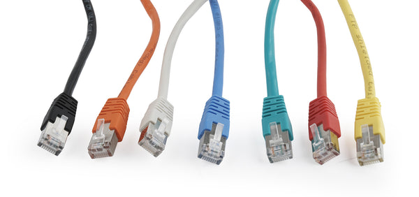 Gembird PP22-0.5M/BK netværkskabel Sort 0,5 m Cat5e