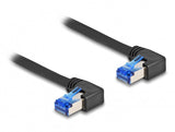 DeLOCK 80213 netværkskabel Sort 0,5 m Cat6a S/FTP (S-STP)
