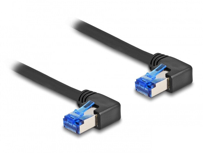 DeLOCK 80215 netværkskabel Sort 2 m Cat6a S/FTP (S-STP)