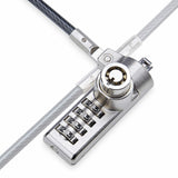 StarTech.com DUALKA10-LAPTOP-LOCK kabellås Sort, Stål 2 m