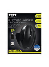 Port Designs 900706-BT mus Kontor Højre hånd RF trådløs + Bluetooth Optisk 1600 dpi