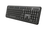 Trust TK-350 tastatur Kontor RF trådløst QWERTZ Tysk Sort