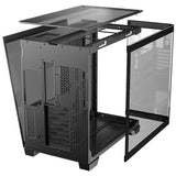 Antec C8 Curve Wood Full Tower Sort, Transparent, Træ