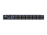 LevelOne KVM-3216 KVM Switch Stativ-montering Sort