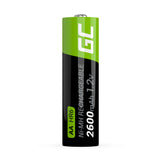 Green Cell GR01 husholdningsbatteri Genopladeligt batteri AA Nikkel-Metalhydrid (NiMH)