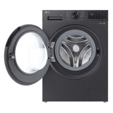 LG F2X50S9TBB vaskemaskine Front-læsning 9 kg 1170 rpm Sort